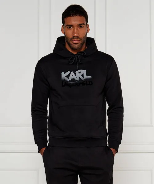 

Толстовка Regular fit Karl Lagerfeld, черный