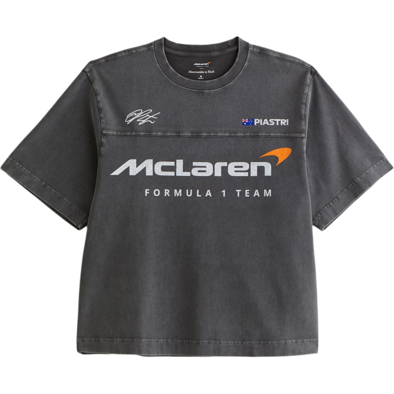 

Футболка мужская Abercrombie＆Fitch, темно-серый