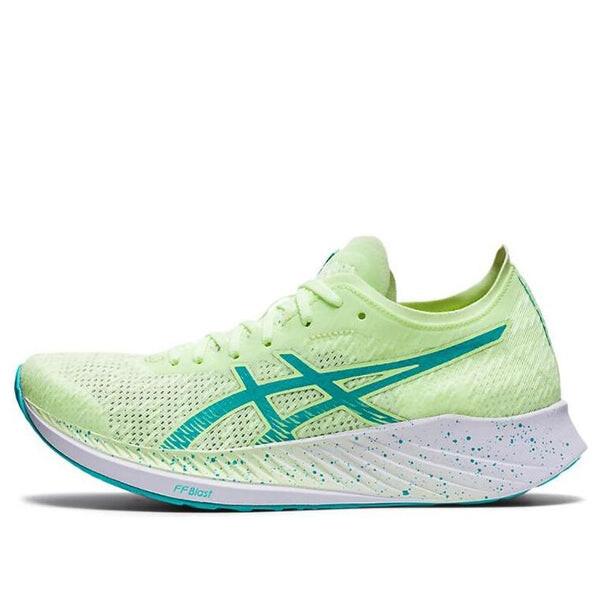 Кроссовки магическая скорость Asics, зеленый