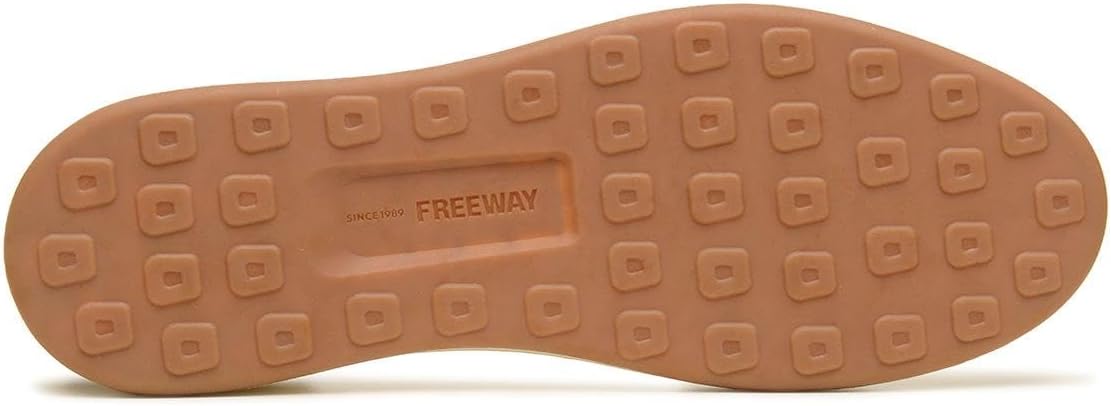 Мужские кожаные мокасины Freeway Cooper06 - повседневная обувь без шнурков, легкая подошва с двойной плотностью, PU стелька для комфорта, мягкая кожаная подкладка, лоферы для повседневной ходьбы и вождения, Cognac Leather — фото 2