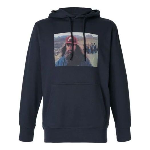 

Толстовка jenny hood navy blue Palace, синий