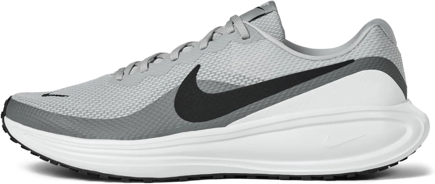 Мужские беговые кроссовки Nike Revolution 8 HJ9198, Lt Smoke Grey Black Smoke Grey White