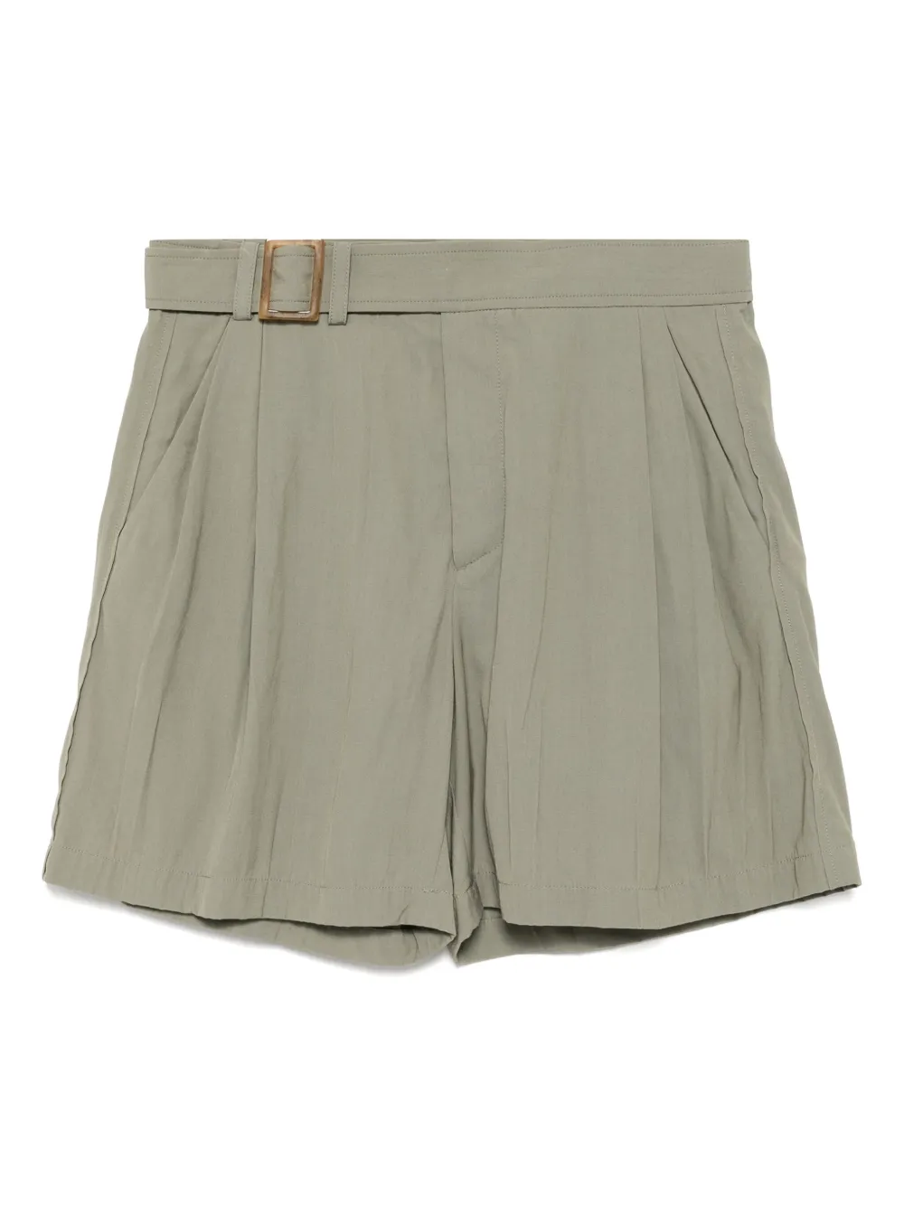 

Шорты Wrinkle Detail Belted Recto, зеленый