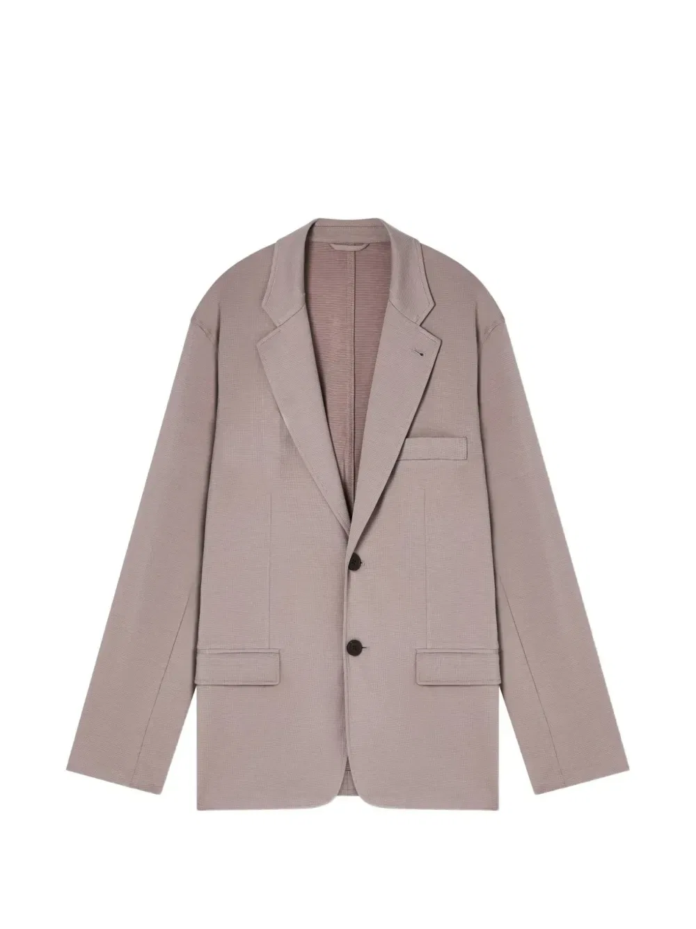 Однобортный блейзер EMPORIO ARMANI, серый