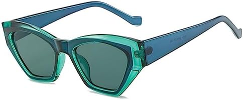 

Винтажные солнцезащитные очки «кошачий глаз» для женщин, модные квадратные солнцезащитные очки в стиле ретро, ​​очки с защитой от УФ-излучения UV400 MTZJH, C2green-green