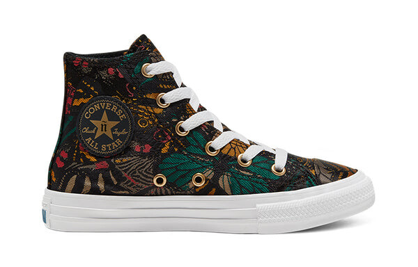 Кроссовки chuck taylor all star black Converse, черный — фото 2