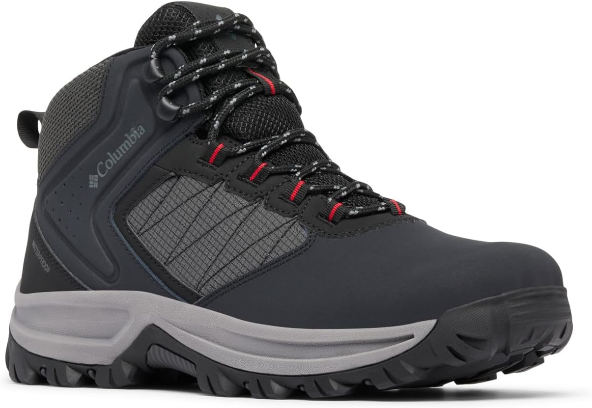 

Водонепроницаемые мужские кроссовки Columbia Transverse Hike, Black/Mountain Red