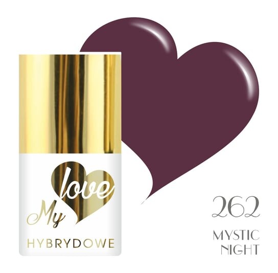 

Гибридный лак для ногтей Mylove UV/Led 262 Mystic Night, SUNFLOWER