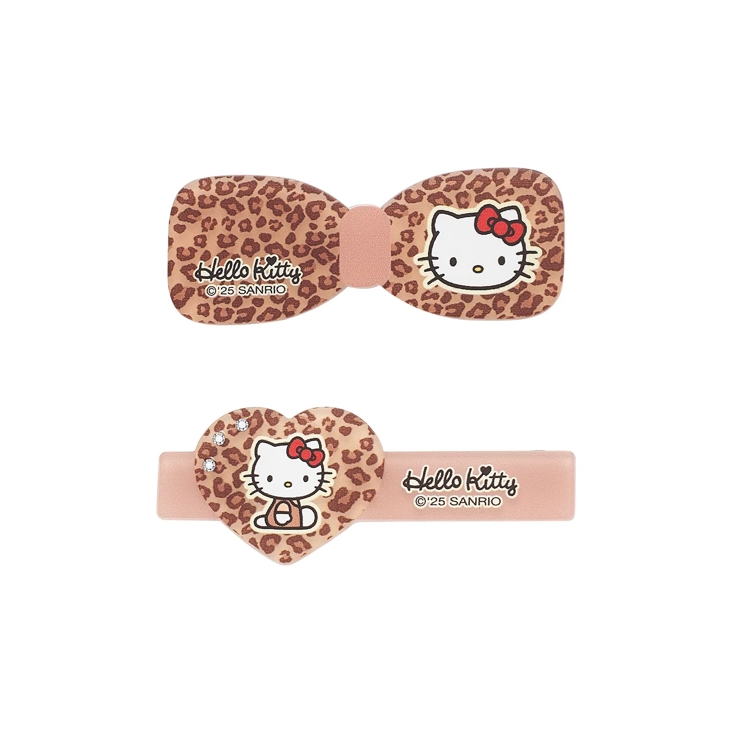 Заколки для волос Hello Kitty Sanrio акриловые