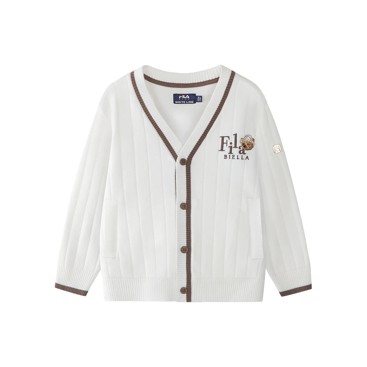 FILA KIDS Свитер Cloud White для детей 3-7 лет