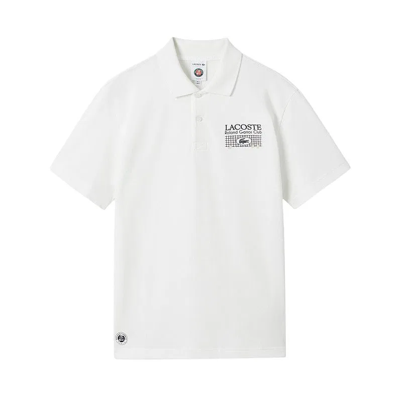 Футболка поло Lacoste Мужская, умеренный крой, 166/темно-синий — фото 3