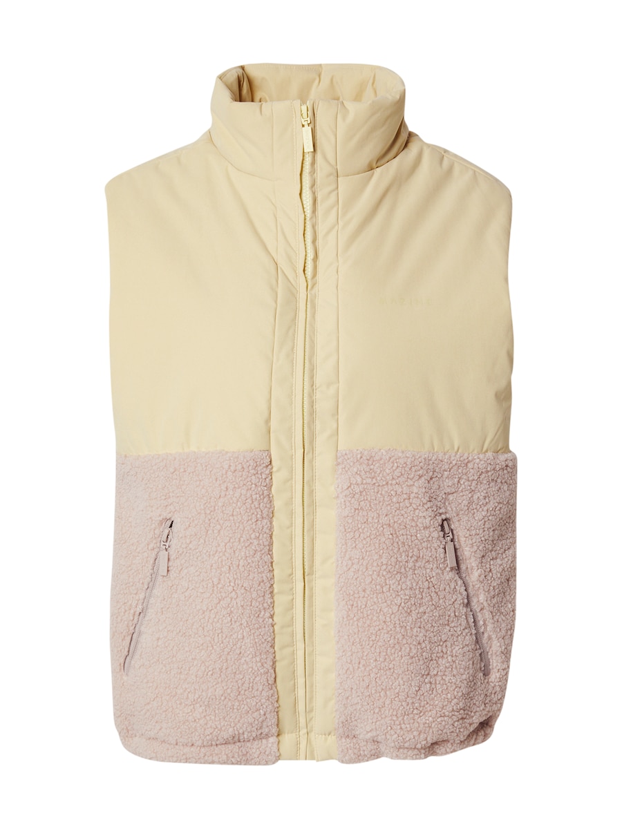 

Жилет mazine, светло-желтый/розовый