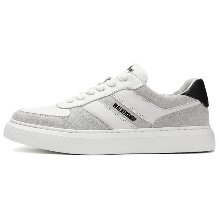 

Легкие и дышащие низкие мужские кроссовки для скейтбординга WALKER SHOP, White