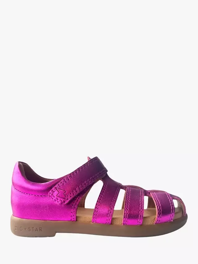 Детские сандалии Cosmic Cage Toe, розовые Zig+Star
