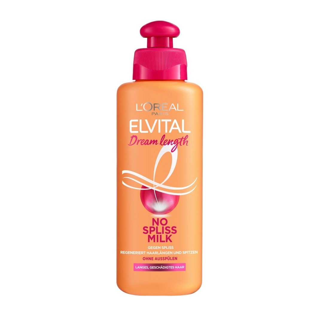 

Бальзам для волос elvital dream length no spliss milk Loreal Paris, объем 200 мл