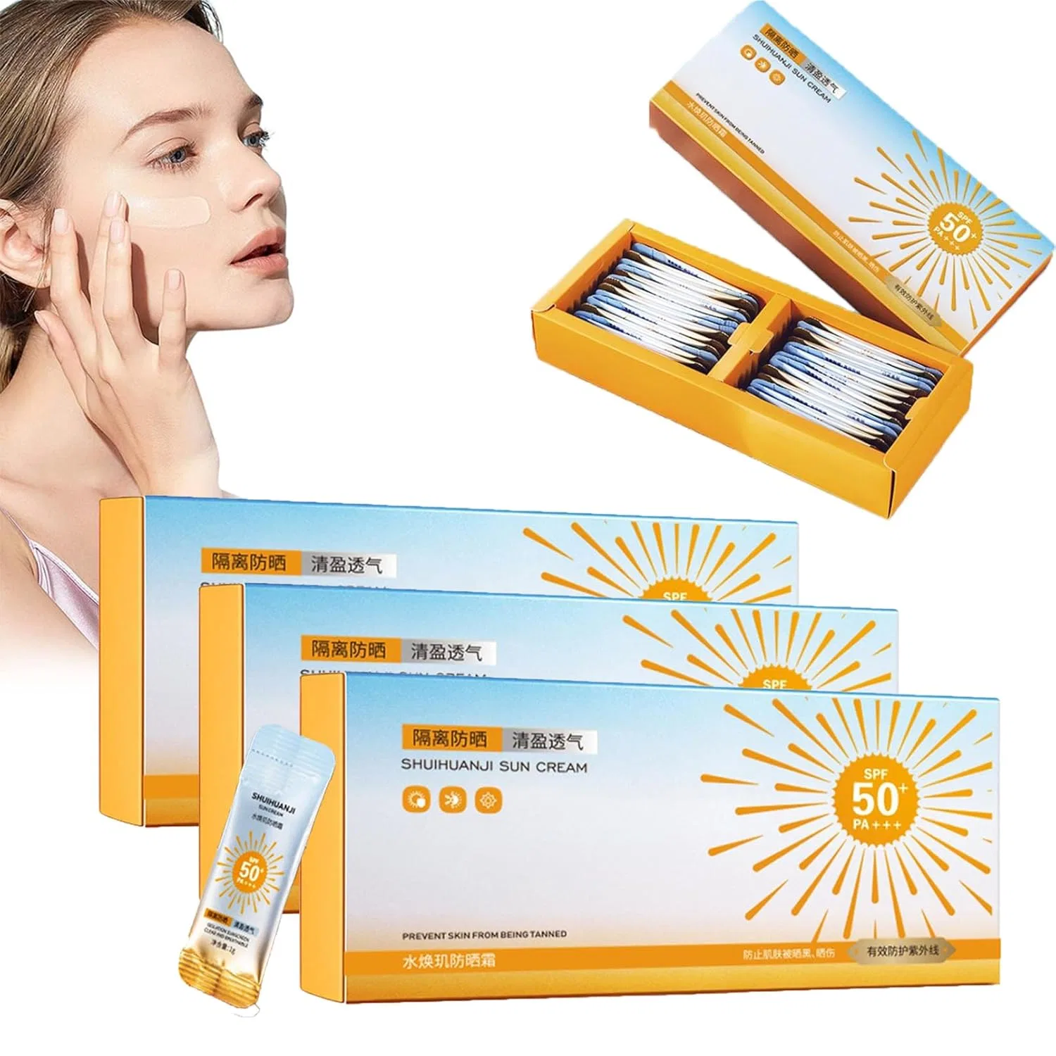 Солнцезащитный лосьон для лица SPF 50+ в мини-формате ‎Orgrul