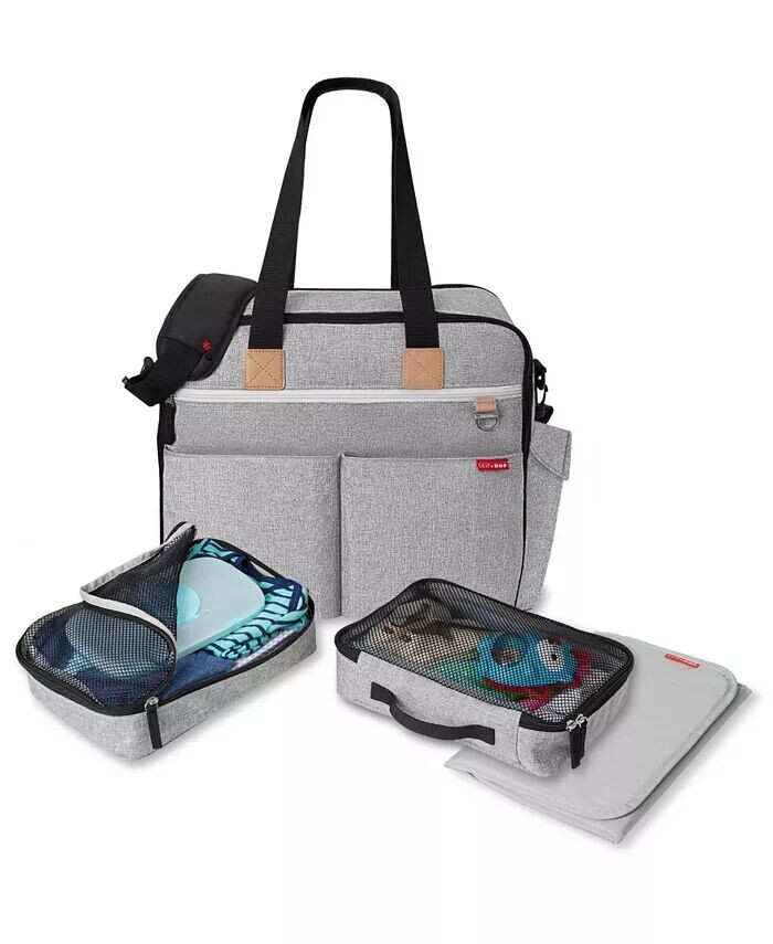 

Сумка для подгузников Duo Weekender Skip Hop, серый