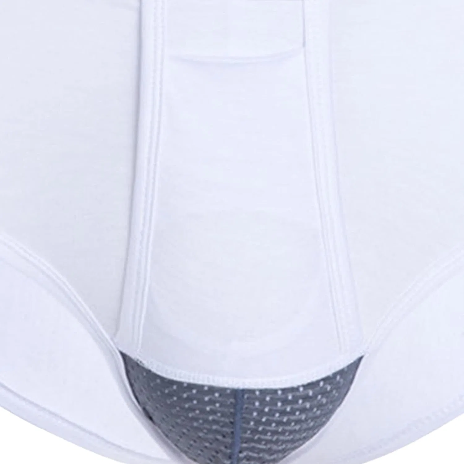 Боксеры хлопковые, Men's Cotton Boxer Briefs, White1pc — фото 3