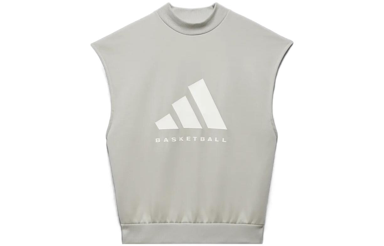 

Футболка унисекс металлик серый Adidas, серый