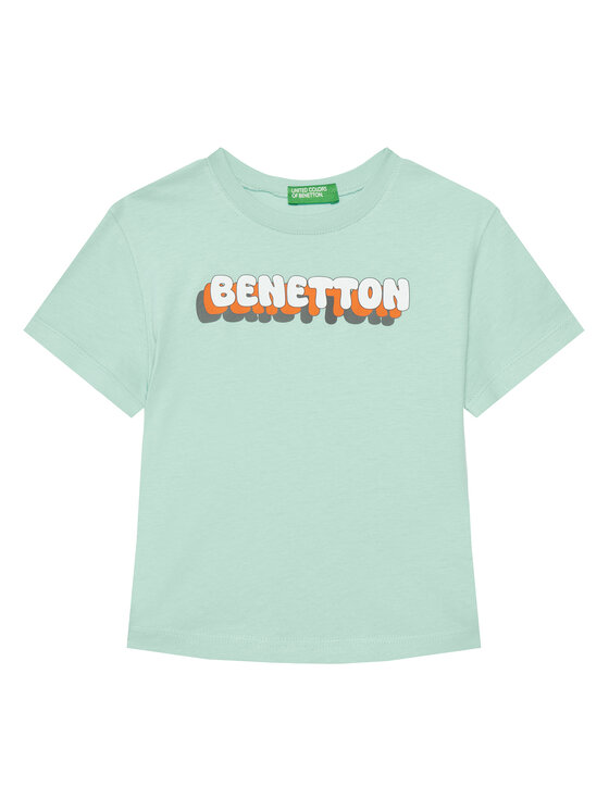 

Футболка обычного кроя 3I1XG10HT United Colors Of Benetton, зеленый
