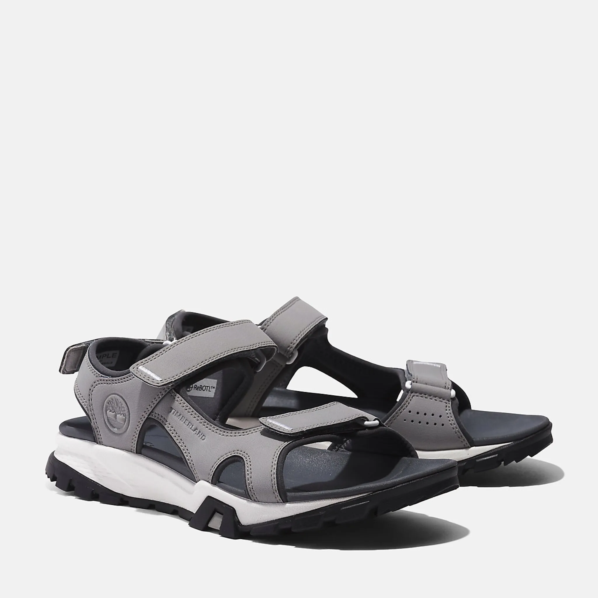 

Сандалии Timberland "Lincoln Peak 2 STRAP SANDAL", с застежкой-липучкой, цвет Lt Grey Lede