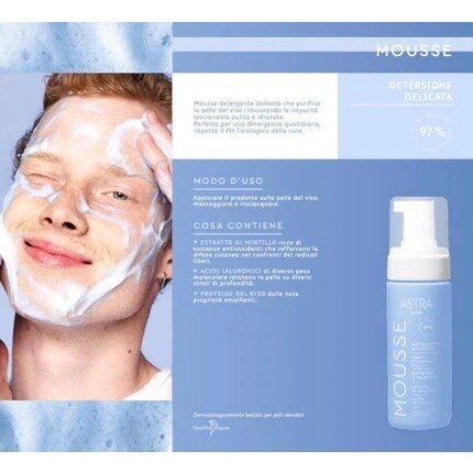 

Нежное моющее средство Astra Skin Mousse