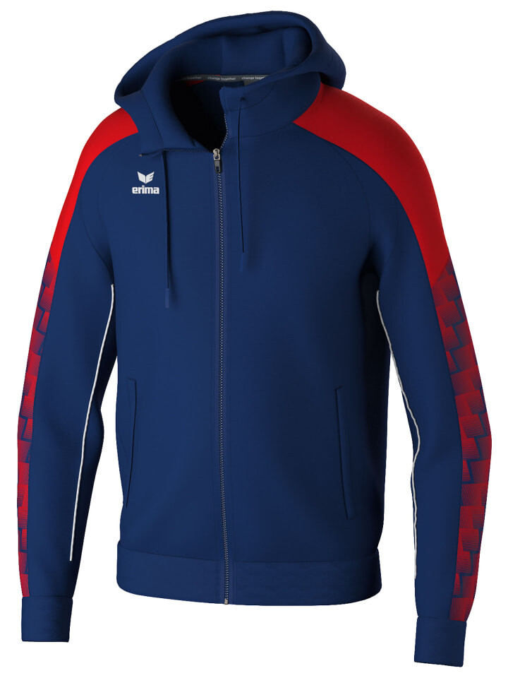 

Куртка для тренировок и бега erima, цвет new navy/rot