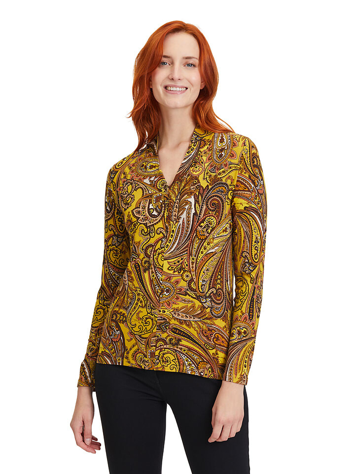 

Лонгслив Betty Barclay Longsleeve, цвет Gelb/Braun