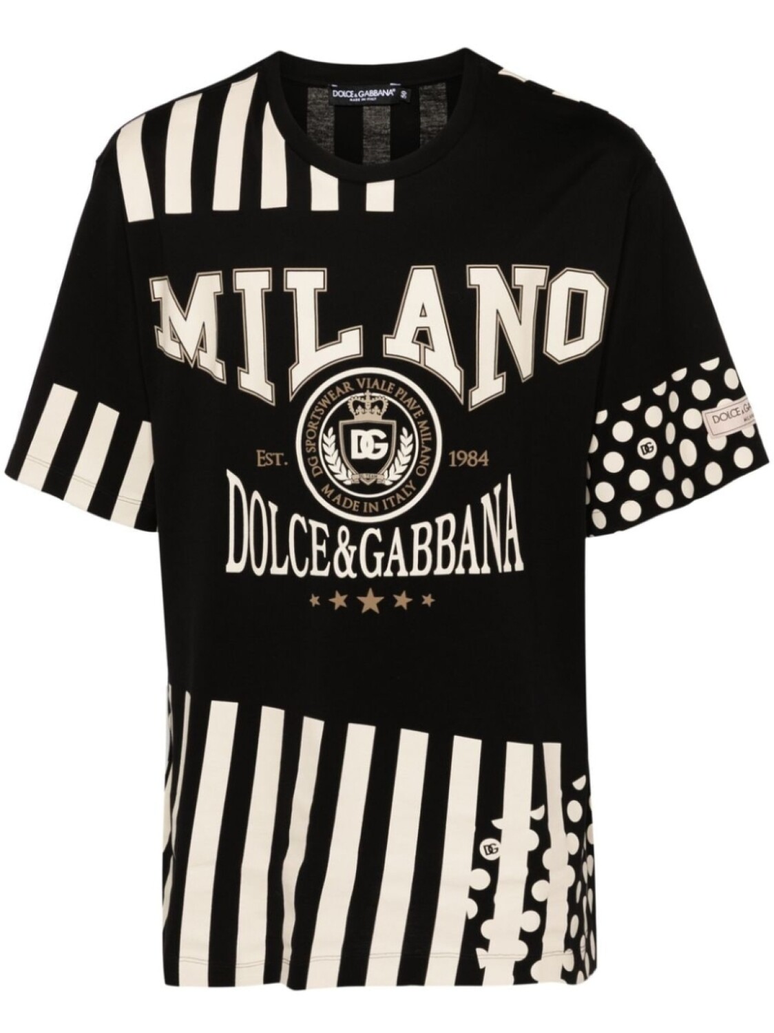 

Dolce & Gabbana футболка с логотипом, черный