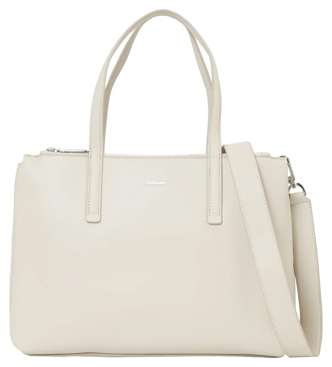 

Calvin Klein Shopper "CK MUST MEDIUM TOTE", женская сумка, цвет Sand Pebble