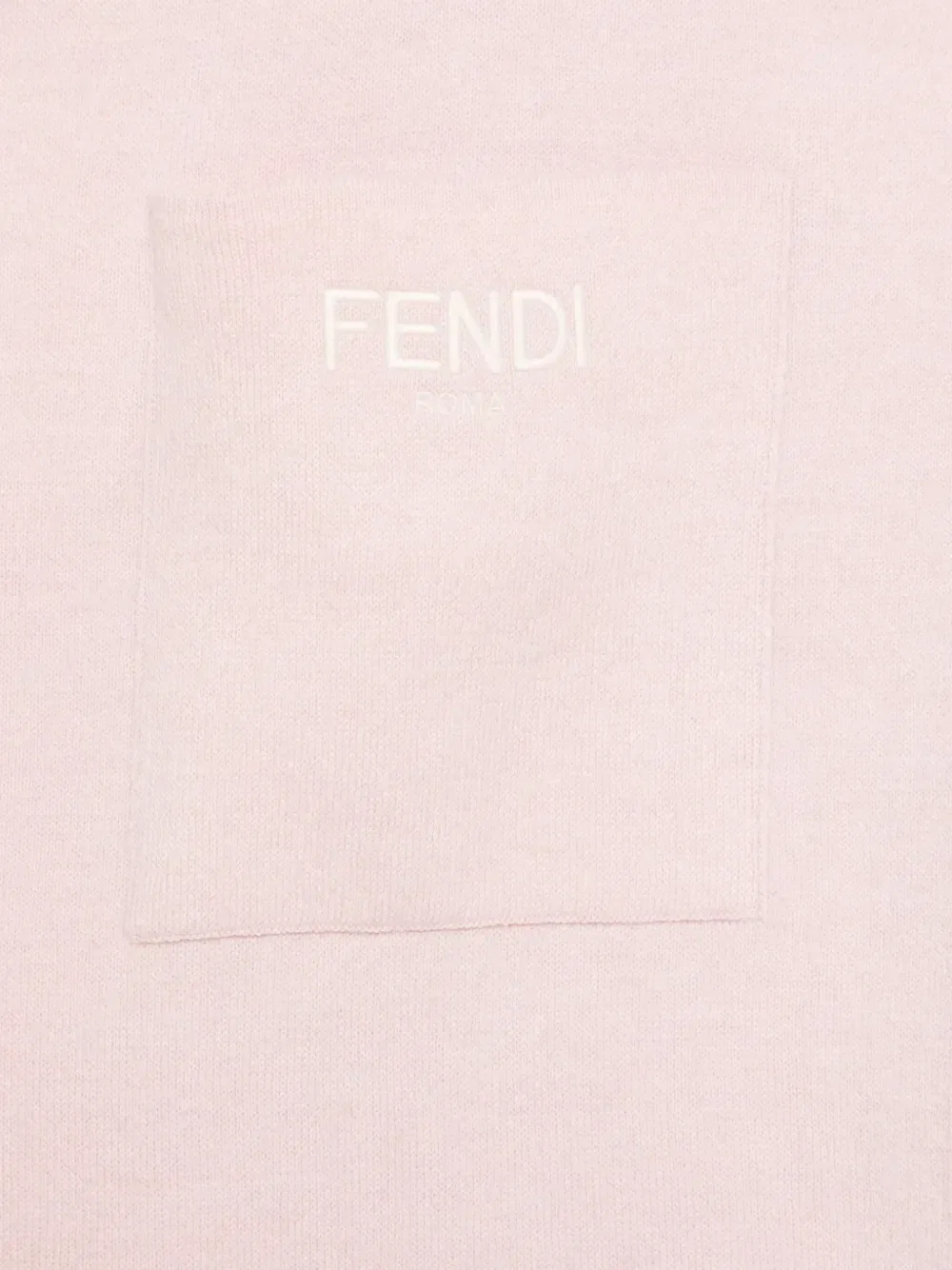 Двусторонний кейп Fendi Kids, розовый — фото 3