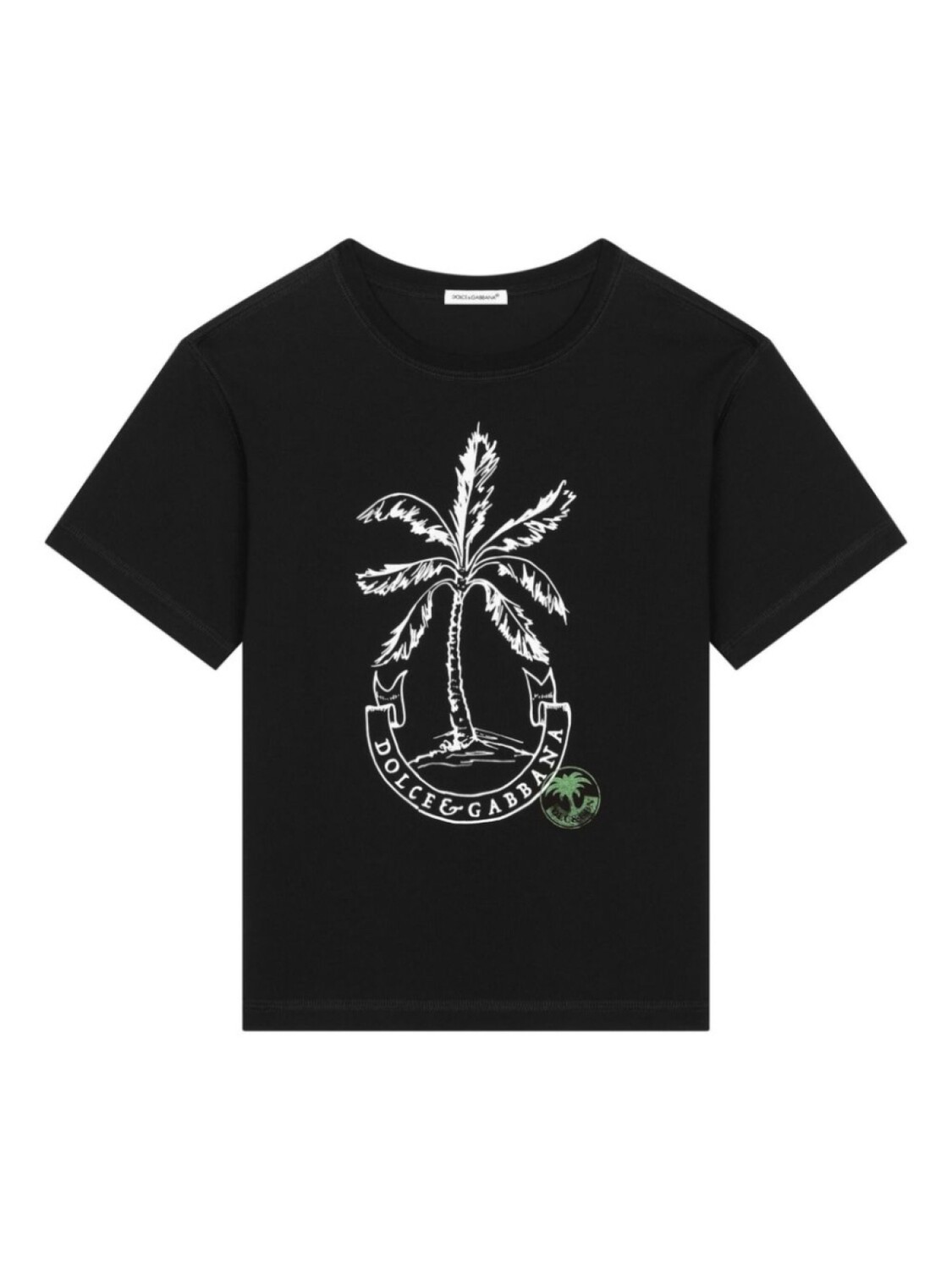 

Dolce & Gabbana футболка с принтом, черный