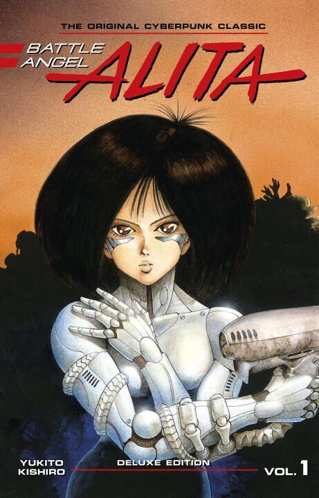 

Манга Battle Angel Alita Deluxe Edition Manga Volume 1 (Hardcover)