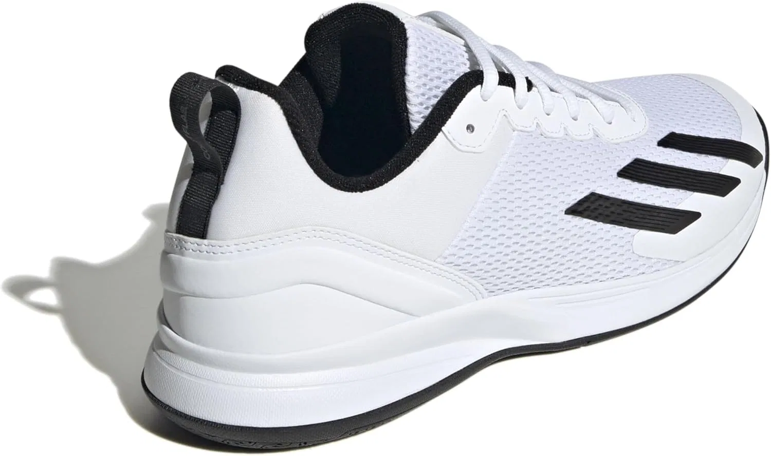 Унисекс теннисные кроссовки Adidas Courtflash Speed, Cloud White Core Black Cloud White — фото 3