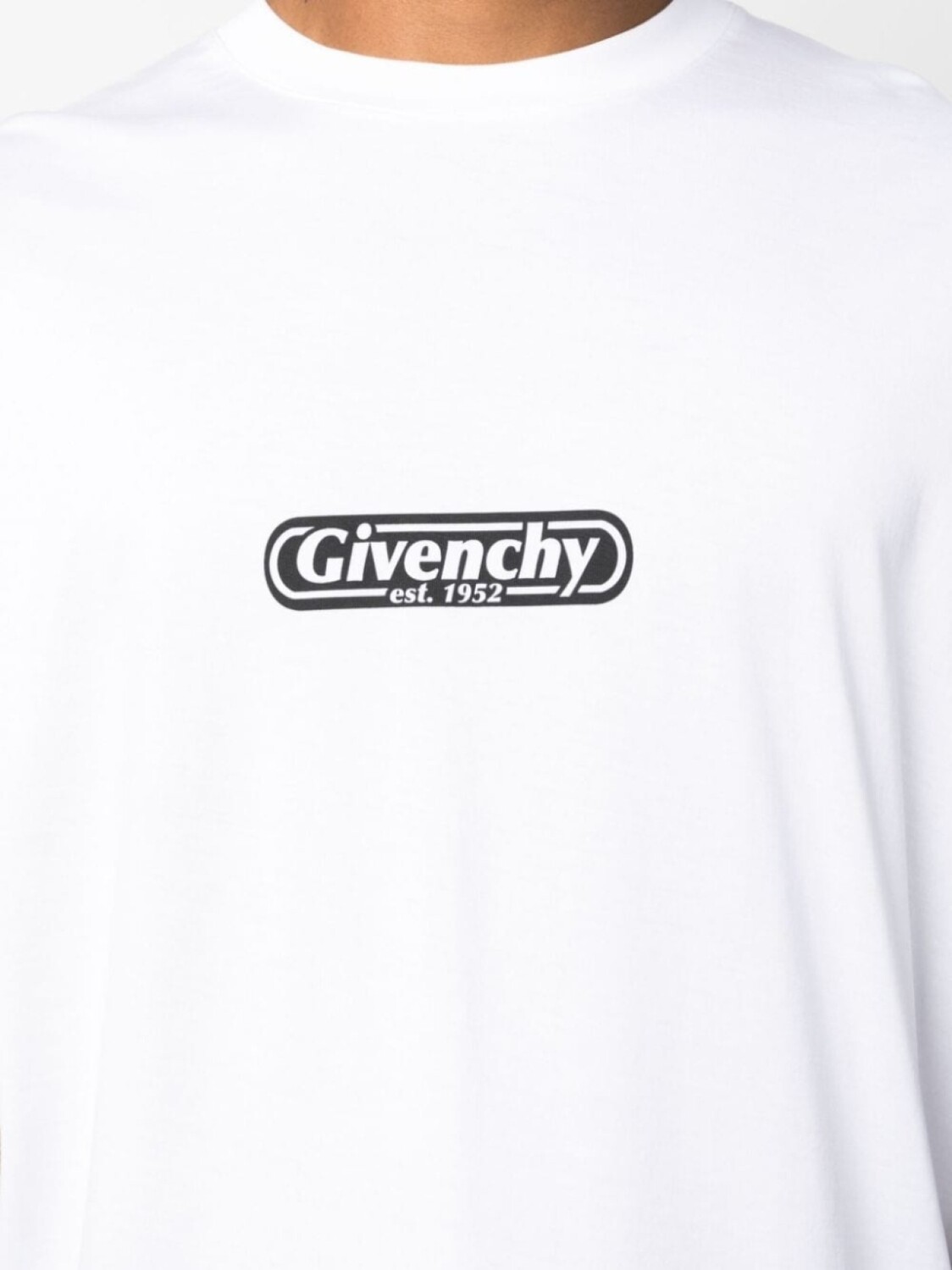 Givenchy футболка с логотипом, белый — фото 4
