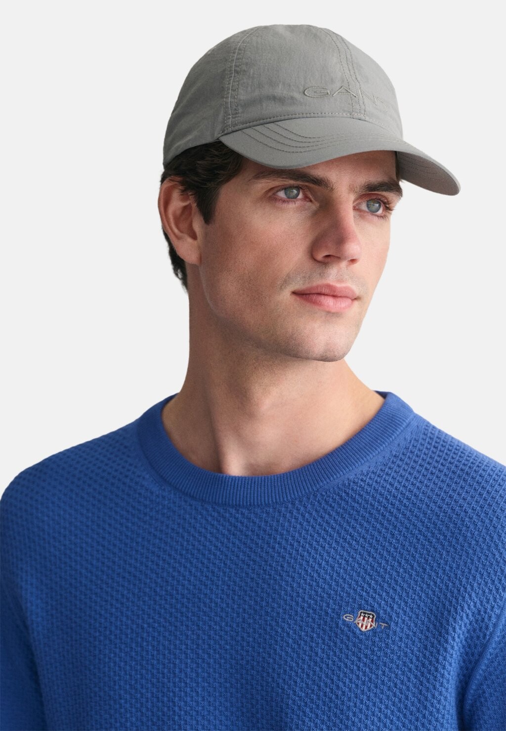

Джемпер STRUCTURED CREW NECK GANT, синий