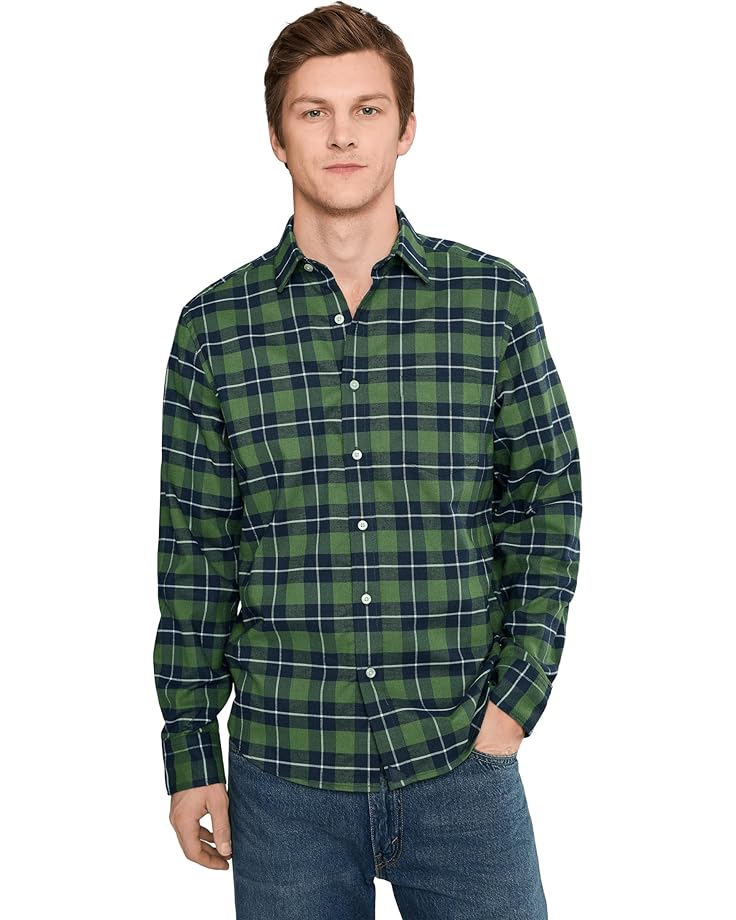 

Мужская рубашка UNTUCKit Performance Flannel Brightlake, Green