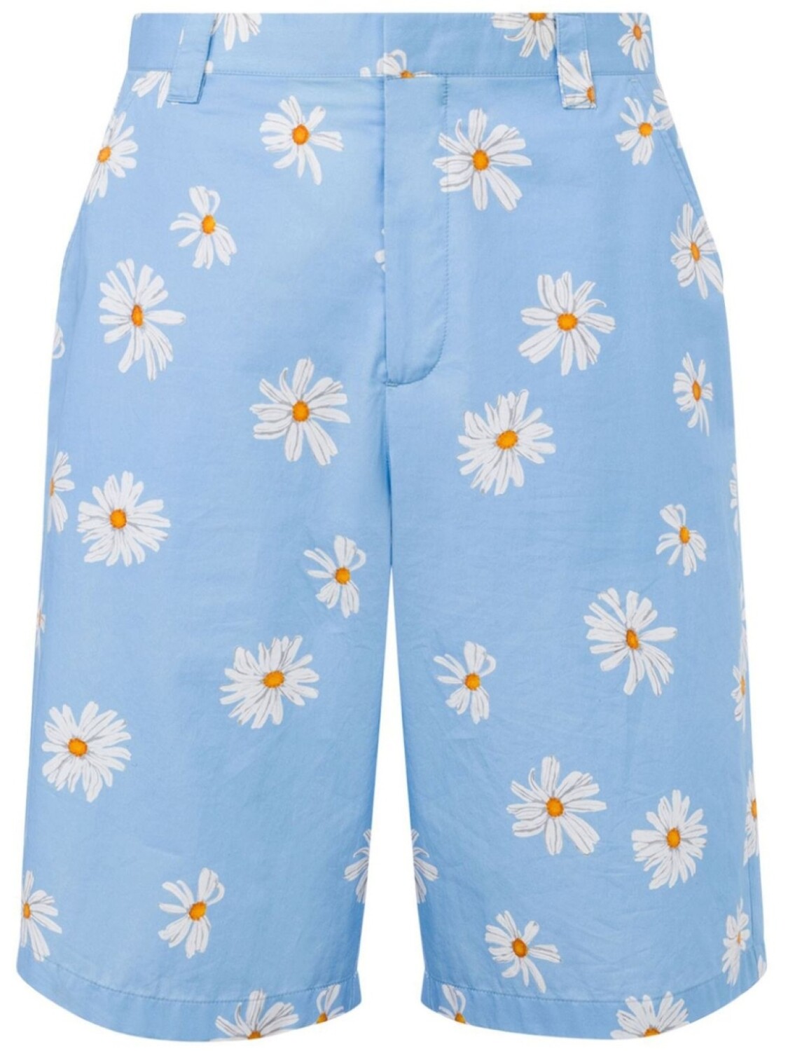 

Moschino шорты с принтом, синий