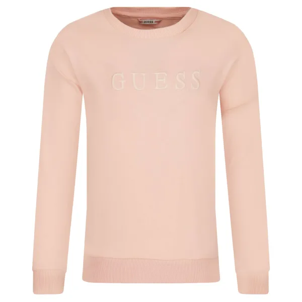 

Детская махровая толстовка стандартного кроя Guess, красный