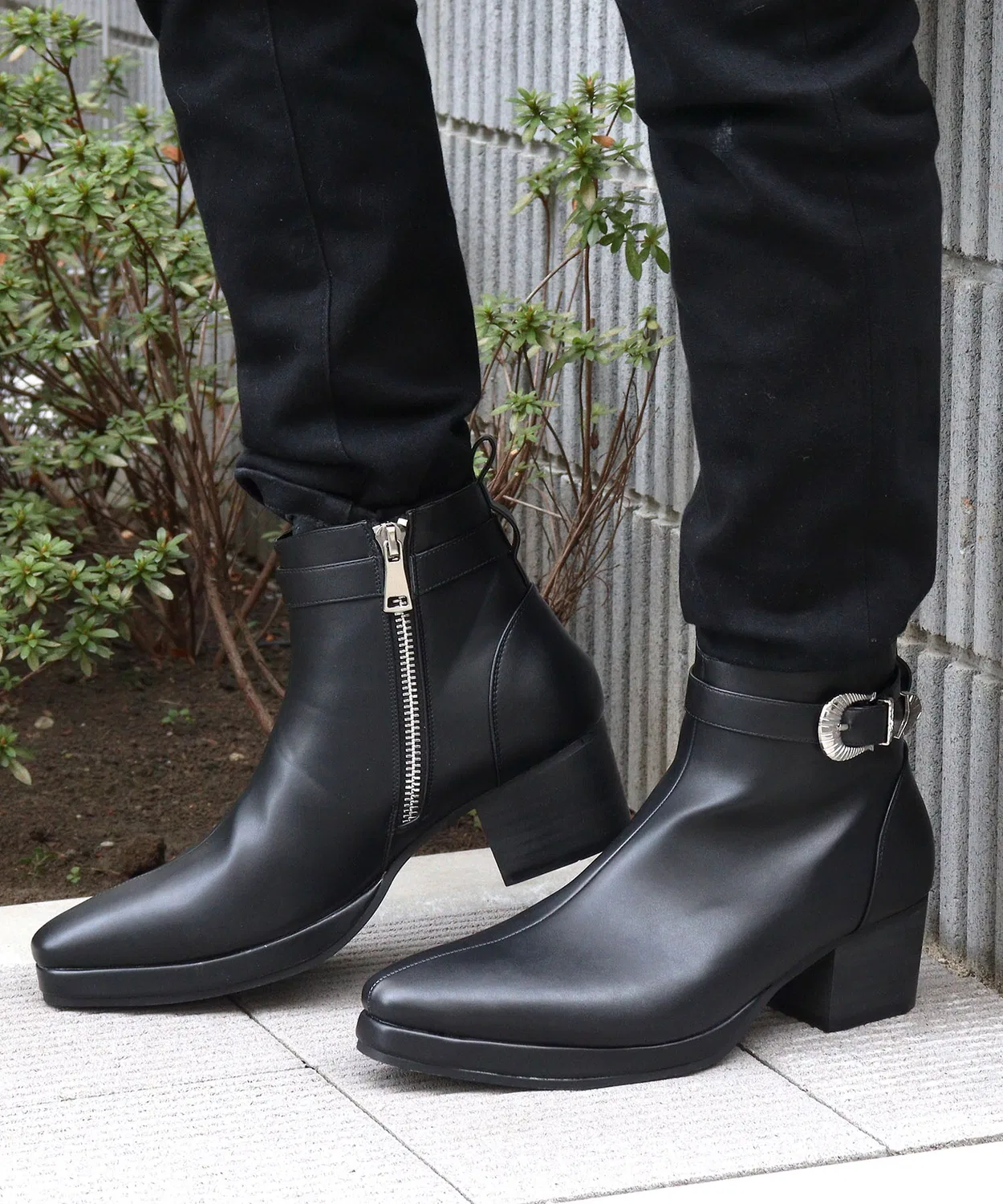 Ботинки высокие LOVEHUNTER Storm Boots на каблуке 6.5 см, черный — фото 2
