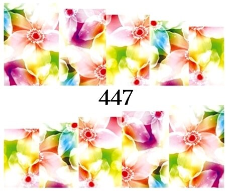 

Водные наклейки для ногтей - №447, Raisin