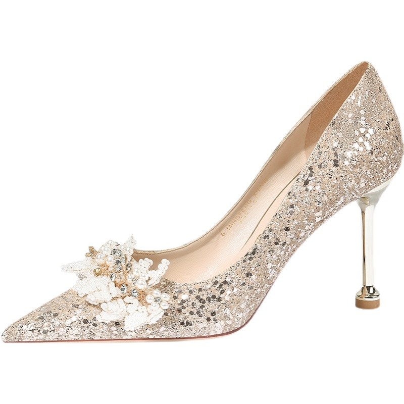 Туфли High Heels Women's Champagne Box CPXO, Champagne