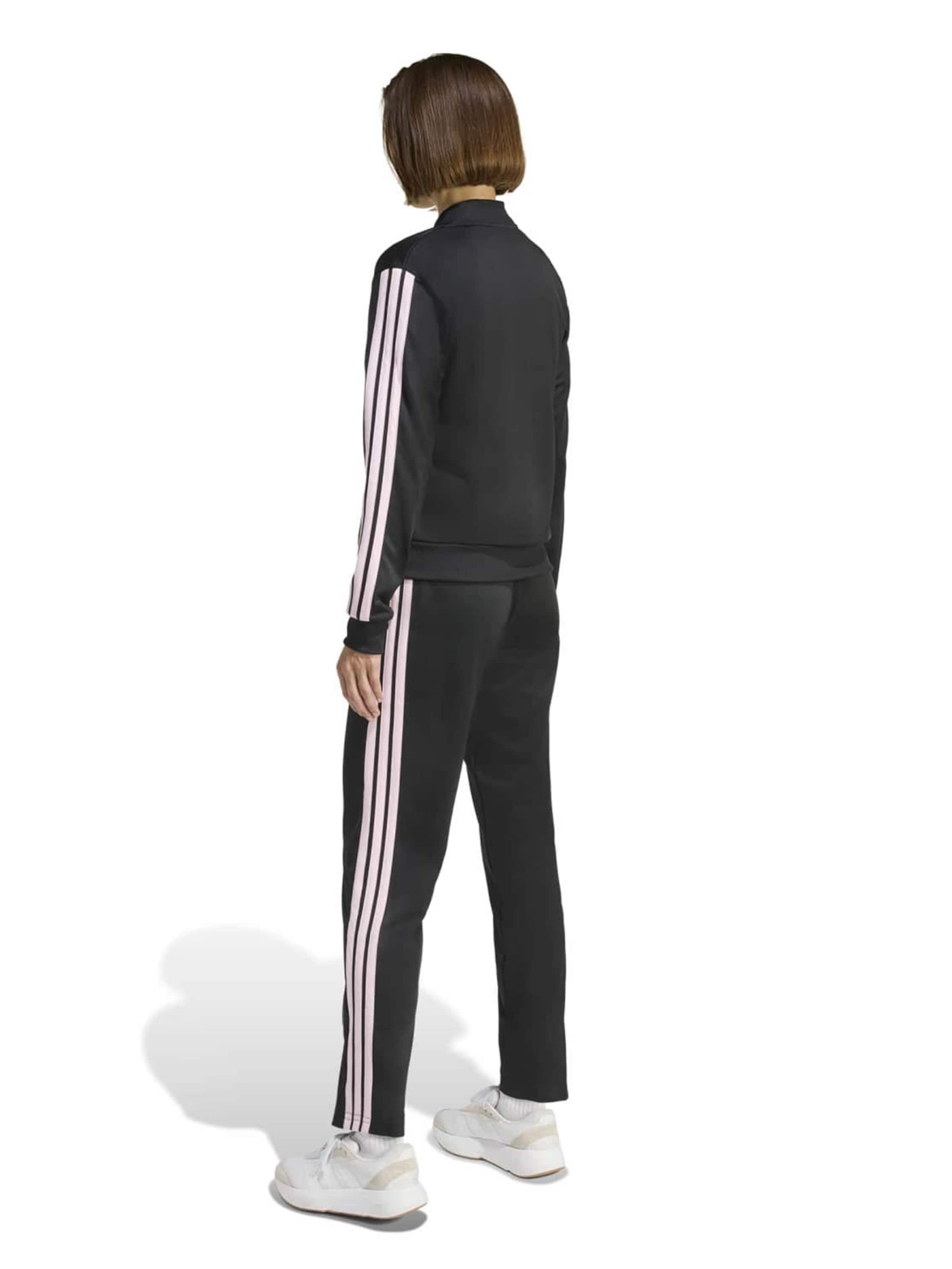 Adidas Sportswear Спортивный костюм 'Essenitals' в черном цвете — фото 4