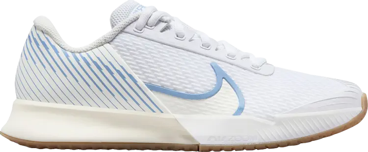 Кроссовки Wmns NikeCourt Air Zoom Vapor Pro 2 HC 'White Light Blue', белый