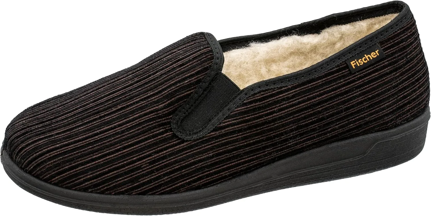 Мужские низкие тапочки марки Fischer, обувь Frank Fischer Markenschuh, коричневый