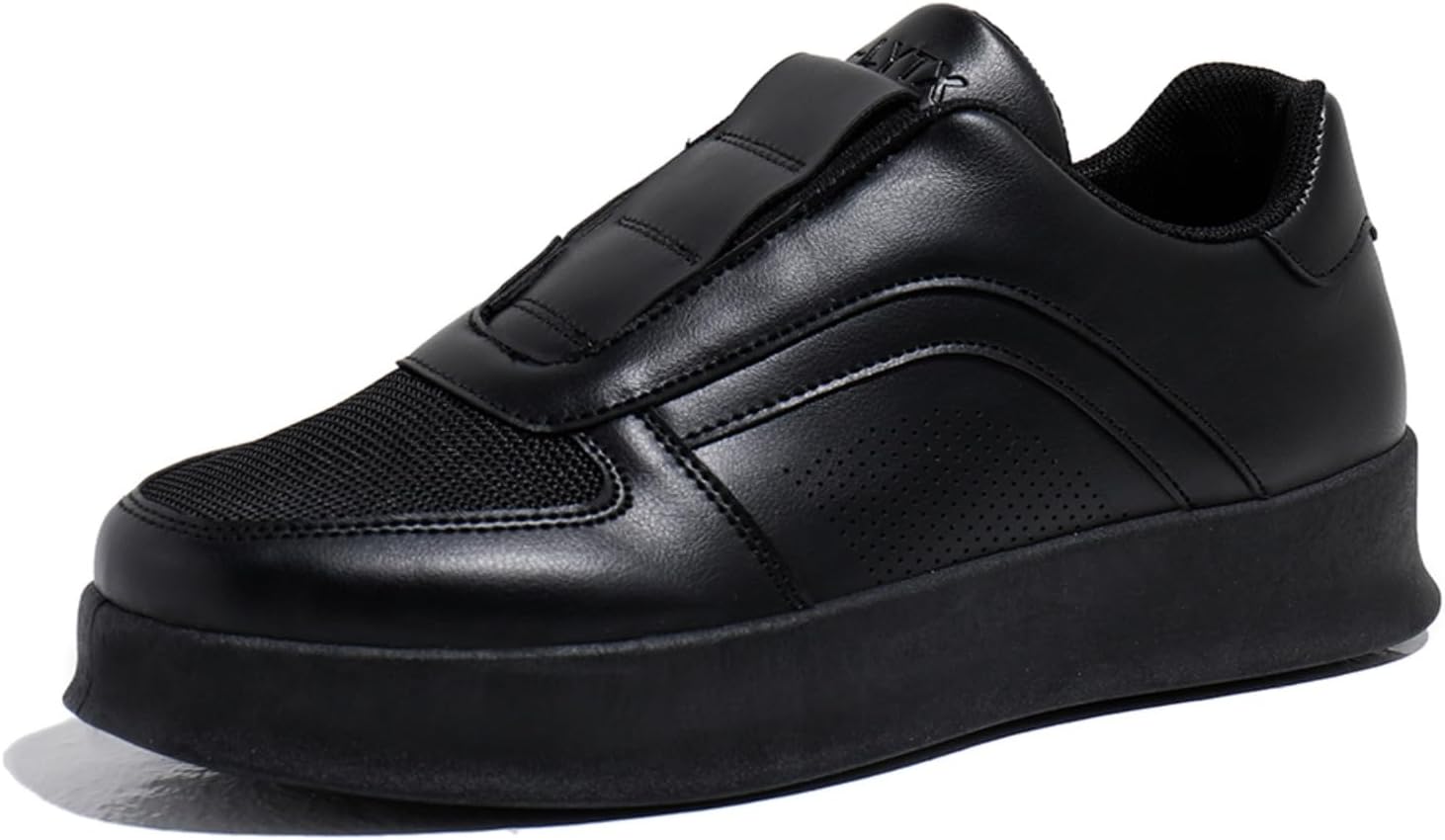 

Мужские белые кроссовки на платформе с застежкой-молнией, стильные повседневные кроссовки с перфорацией и толстой подошвой, удобные для ежедневной носки и отдыха Aokisx