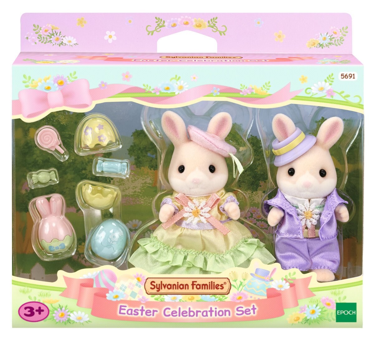 

Sylvanian Families, Кролики в корзине, 5691