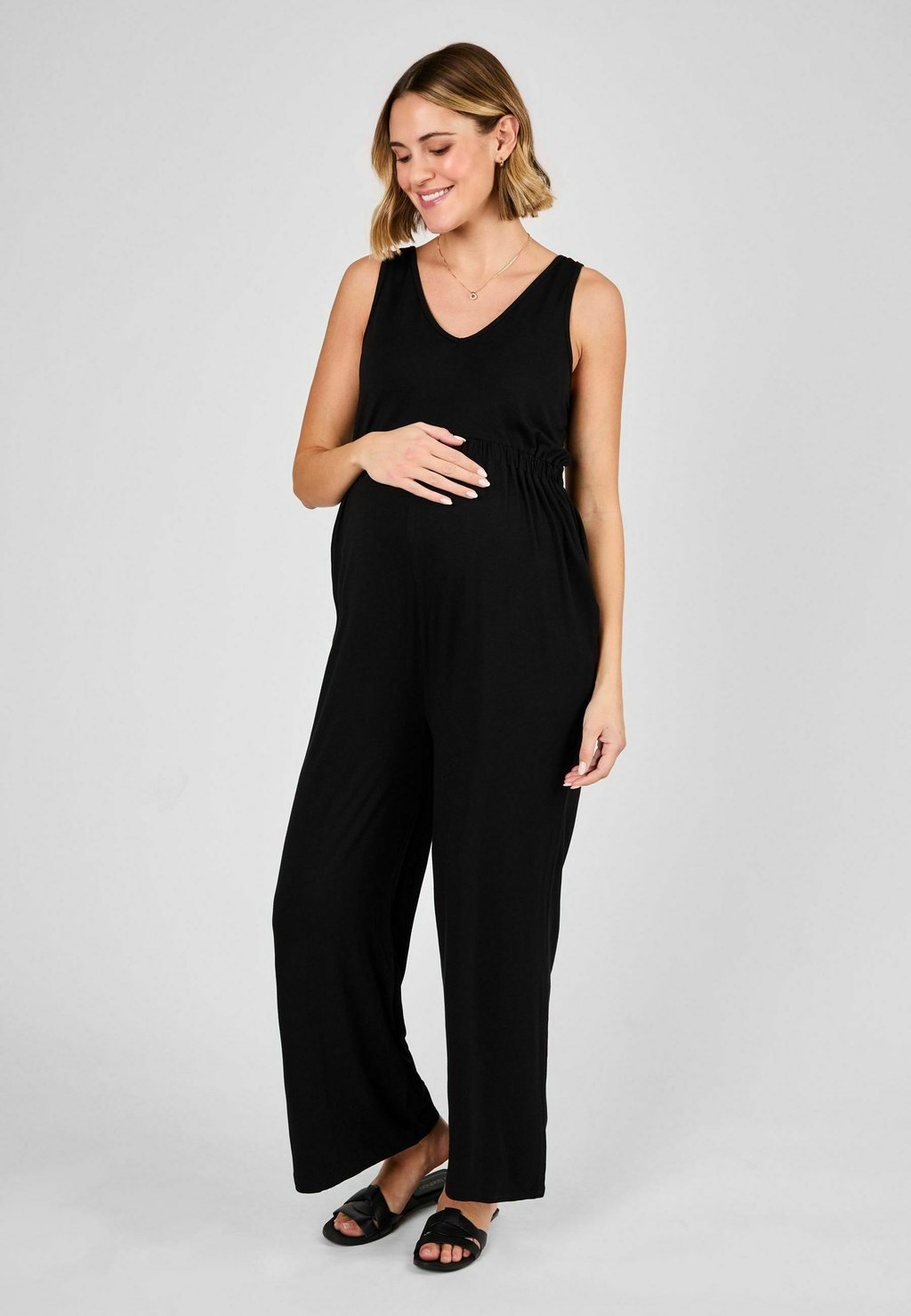 

Комбинезон MATERNITY FIT WIDE JoJo Maman Bébé, черный
