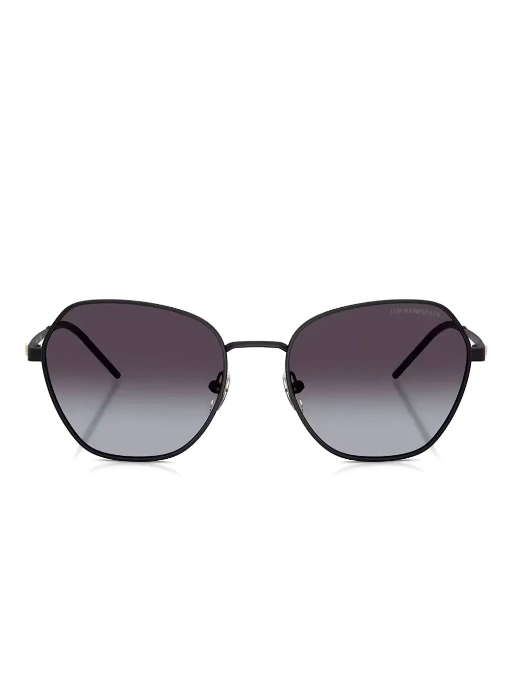 

Солнцезащитные очки в геометричной оправе EMPORIO ARMANI, черный
