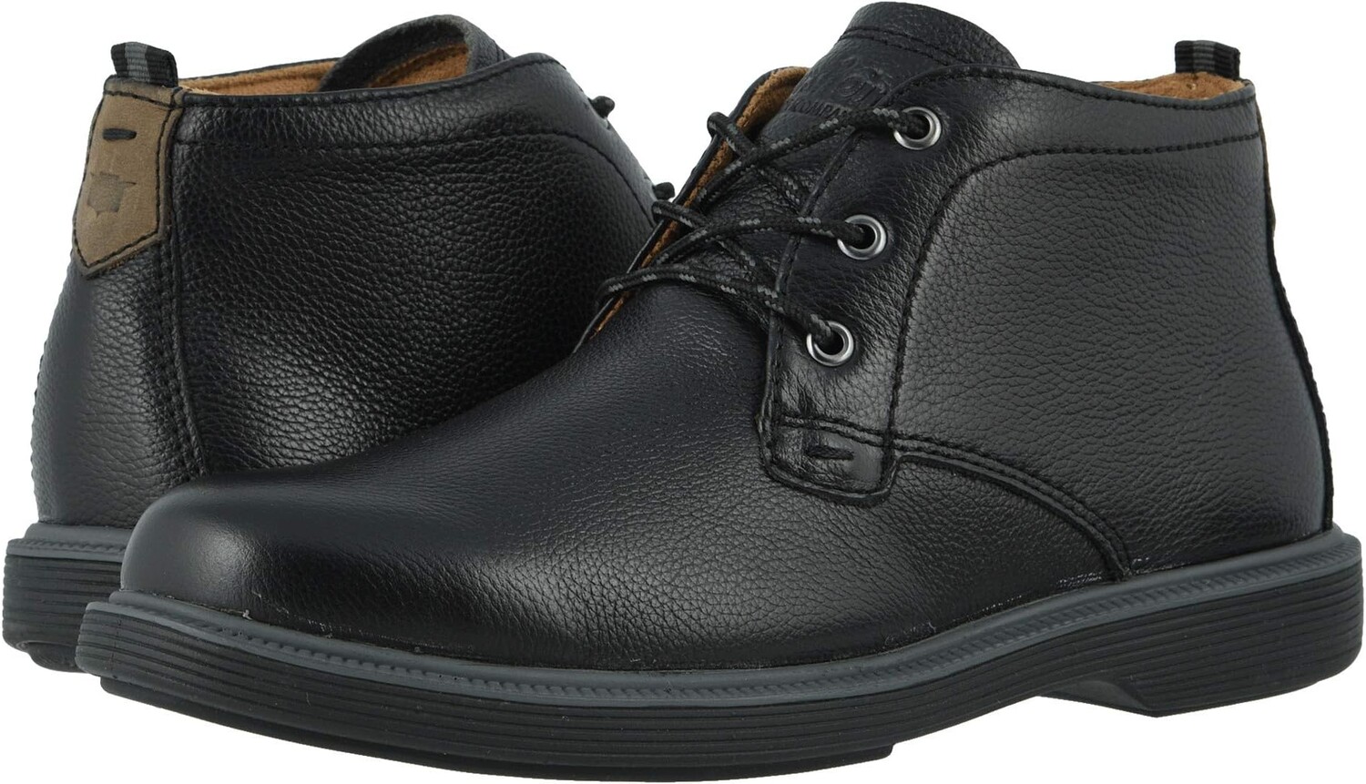 

Ботинки Supacush Chukka, Jr. Florsheim, цвет Black Milled